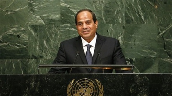 السيسي: نقدم مبادرة العمل والأمل للأمم المتحدة السيسي: نقدم مبادرة العمل والأمل للأمم المتحدة