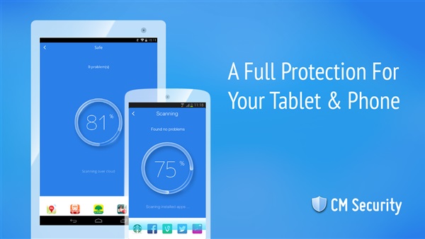 تطبيق الحماية CM Security في أندرويد يجلب دعم البصمة للهواتف