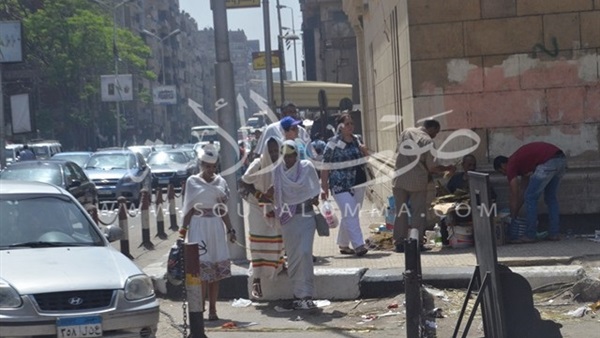 بالصور.. استمرار الاحتفال بـ«عيد السعف» أمام الكتدرائية بالعباسية