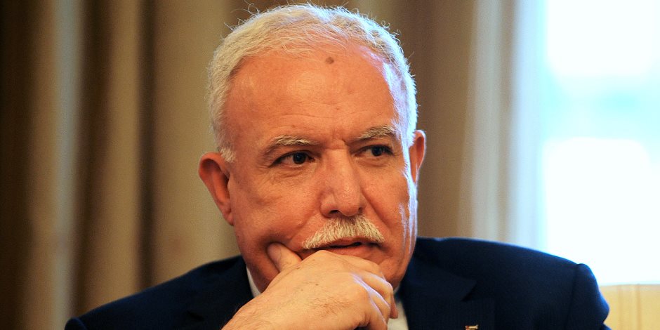 وزير الخارجية الفلسطينى يسلم ملف قضية الاستيطان إلى المحكمة الجنائية الدولية