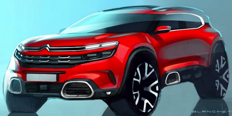 ستروين تطلق موديل C5 أيركروس فى معرض شنغهاى 2017