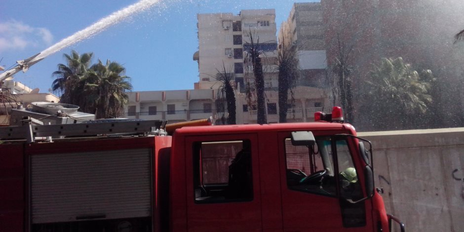 الحماية المدنية تسيطر على حريق بشقة غرب الإسكندرية