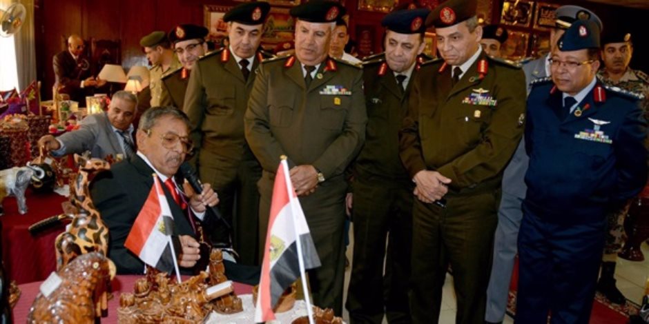 القوات المسلحة تنظم معرضا لإبداعات المحاربين القدماء