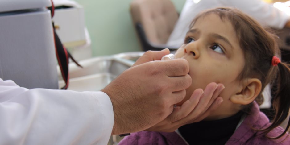 بدء حملة تطعيم ضد شلل الأطفال منتصف فبراير الجاري بالقاهرة 