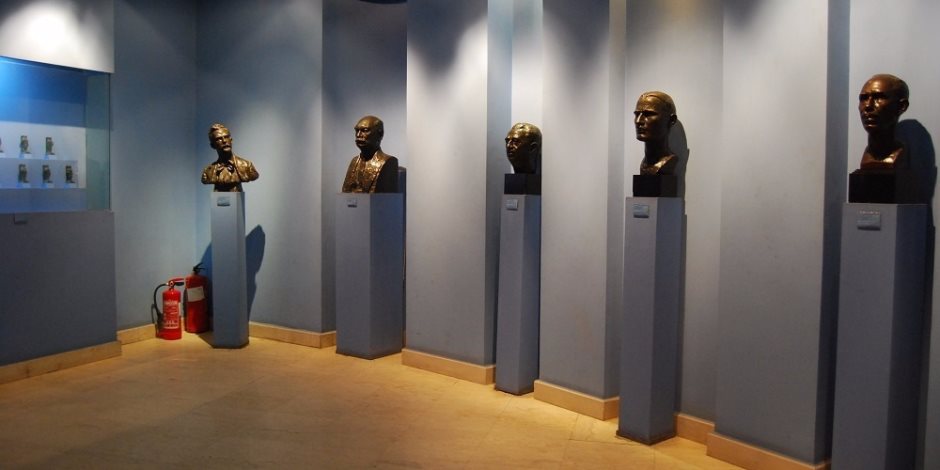 افتتاح معرض فناني وكالة الغوري بمتحف محمود مختار