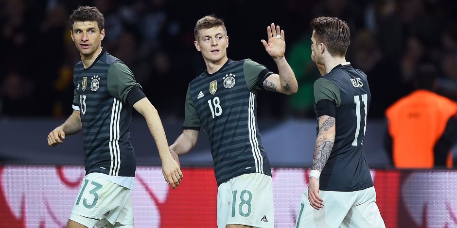 قبل مباراة الليلة.. شاهد أهداف آخر لقاء بين ألمانيا وإنجلترا (فيديو)