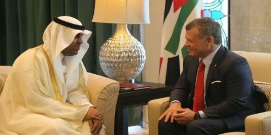 ملك الأردن يستقبل رئيس البرلمان العربي