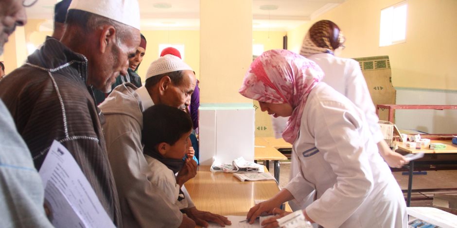 رجال أعمال إسكندرية تنظم حملة طبية لتحسين الوضع الصحي لنزلاء دار الرعاية الاجتماعية