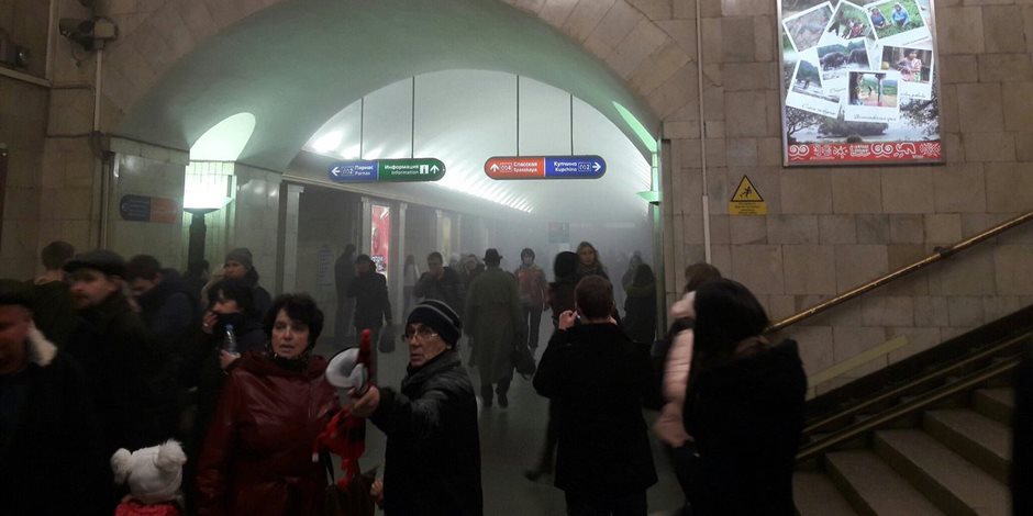 روسيا: اعتقال 8 أشخاص على ذمة التحقيق في تفجير مترو بطرسبورج