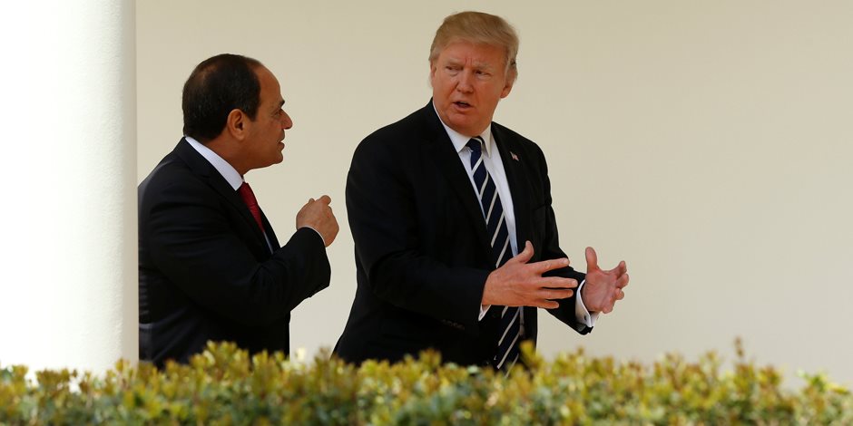 نائب ترامب يصل القاهرة لعقد جلسة مباحثات مع السيسي