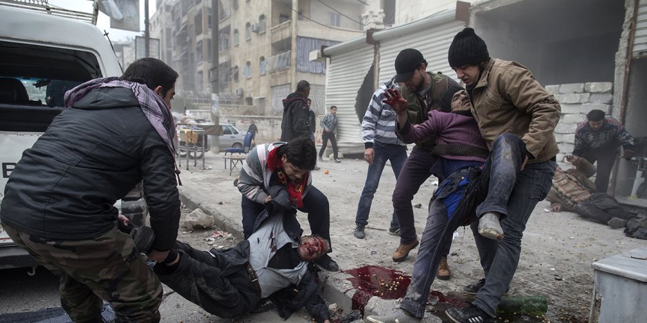 المرصد السورى: مسلحون يطلقون النار على متظاهرين فى إدلب غرب سوريا