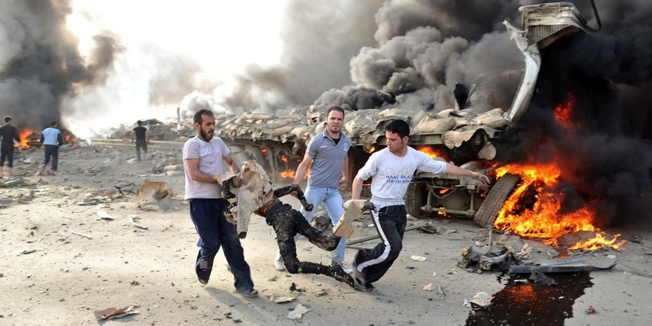 مقتل 15 وإصابة 20 شخصا في صفوف المهجرين بانفجار سوريا