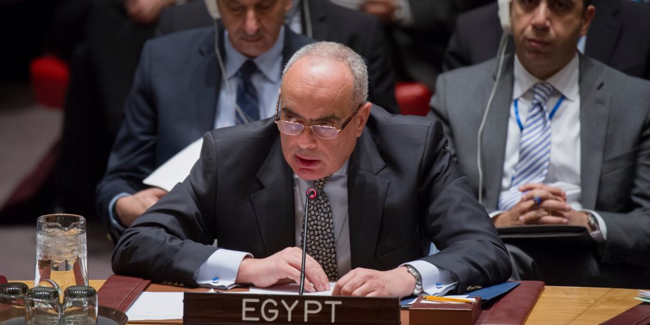 مندوب مصر بمجلس الأمن: الأزمة السورية لن تنتهي إلا بصفقة سياسية