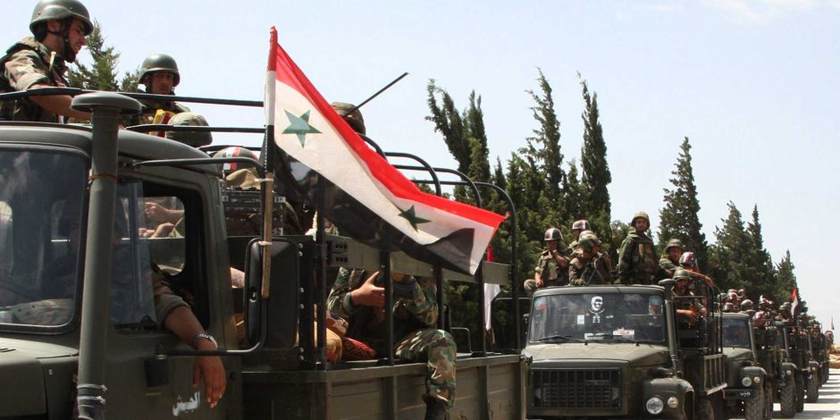 الجيش السوري يسيطر على مسافة 105 كيلو من الحدود السورية الأردنية
