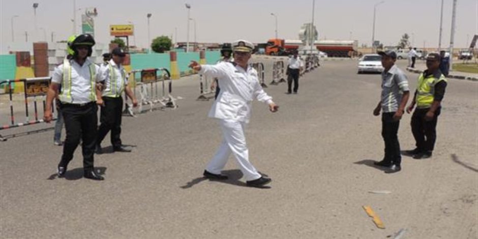 تحويلات مرورية لتطوير ورفع كفاءة الطريق الصحراوي الشرقي.. اعرف التفاصيل