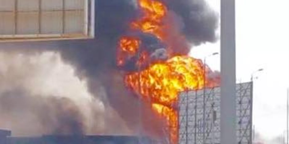 إخماد حريق شقة سكنية في إمبابة