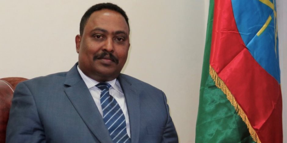 السفير المصري يبحث العلاقات الثنائية مع رئيس مجلس النواب الإثيوبى