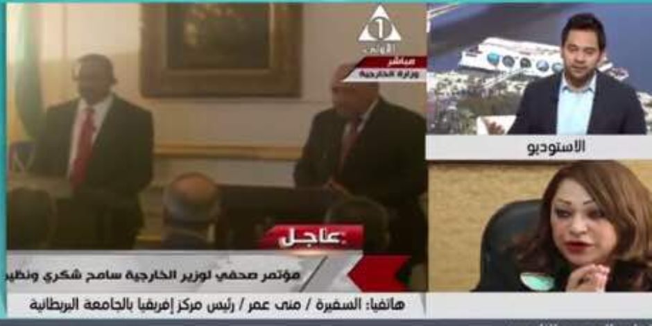  السفيرة منى عمر لـ«ON Live»: تعهد إثيوبيا بعدم الإضرار بمصر تعهد جديد بحفظ مصالحنا