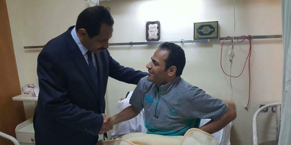 مدير أمن الإسكندرية يزور مستشفى الشرطة (صور)