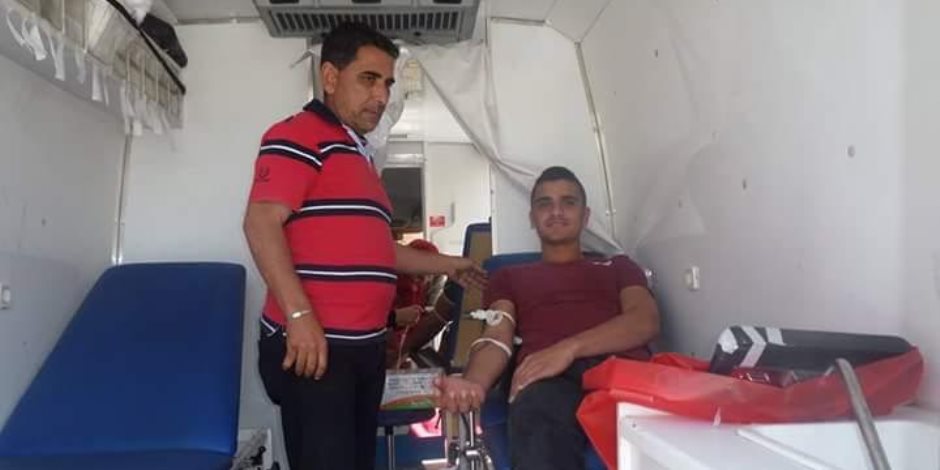تبرع 96 شخصا بالدم لصالح مرضى الفشل الكلوي والطوارئ في كفر الشيخ (صور)