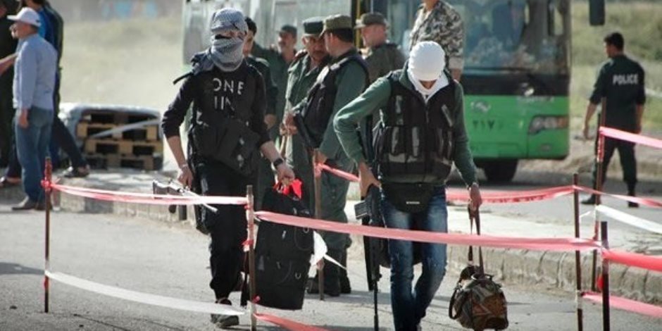 المكتب الإعلامى بحمص: بدء خروج الدفعة 9 من مسلحى حى الوعر باتجاه جرابلس