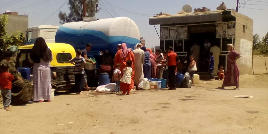 انقطاع مياه الشرب غداً عن 9 قرى بمركز الفيوم