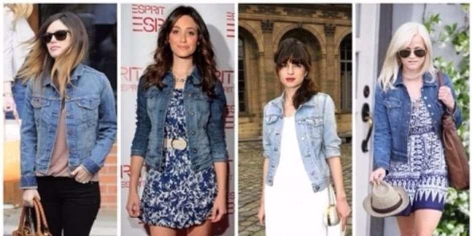 التنوع عنوان موضة الجاكت الجينز