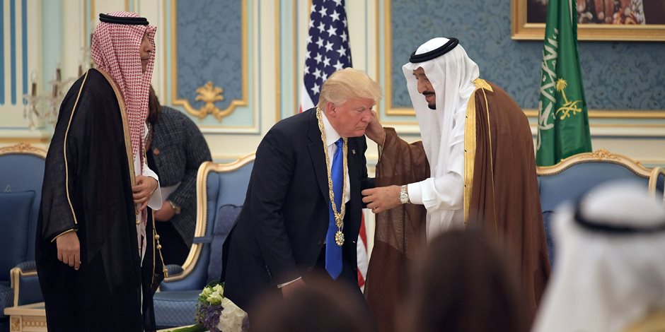 ترامب يلتقي ولي العهد السعودي في الرياض
