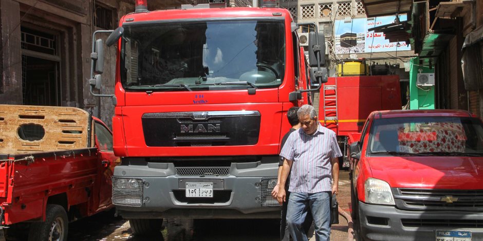 الحماية المدنية تسيطر على حريق محدود داخل فيلا في الإسكندرية
