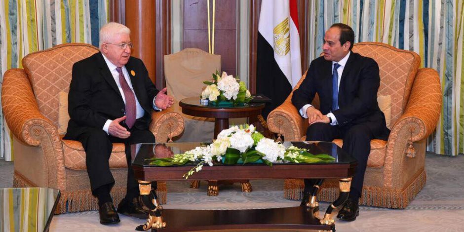 انتهاء القمة المصرية الأمريكية والسيسي يلتقي الرئيس العراقي (صور)