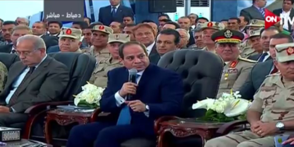 الرئيس السيسي: «سأوفر الشقق للمصريين ولوبـ 5 مليون»