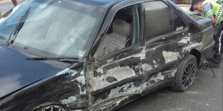 إصابة 6 في حادث تصادم 5 سيارات بكوبرى الشهيد وكثافات مرورية بمدينة نصر 