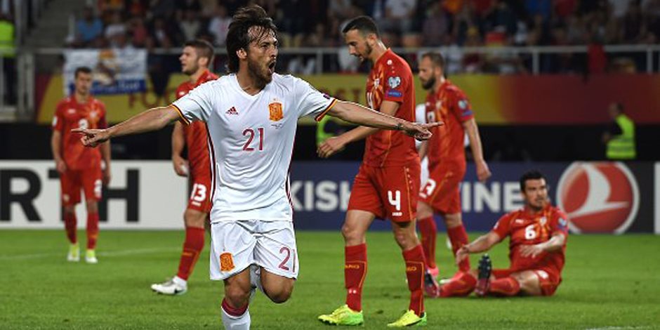 أسبانيا تهزم مقدونيا 2 / 1 وتواصل تصدر المجموعة السابعة بتصفيات المونديال (فيديو)