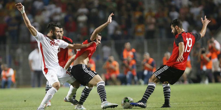 نتيجة مباراة مصر وتونس اليوم الإثنين في تصفيات إفريقيا