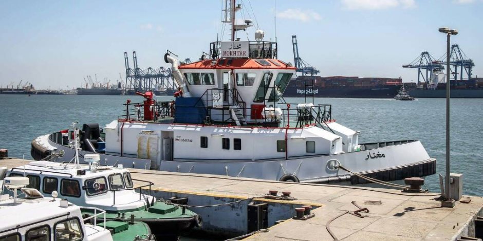 ميناء دمياط: 62754 طنا رصيد صومعة الحبوب والغلال للقطاع العام بالميناء