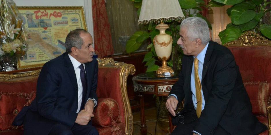 وزير التعليم يستقبل سفير الأردن بمصر لتعزيز أوجه التعاون بين البلدين
