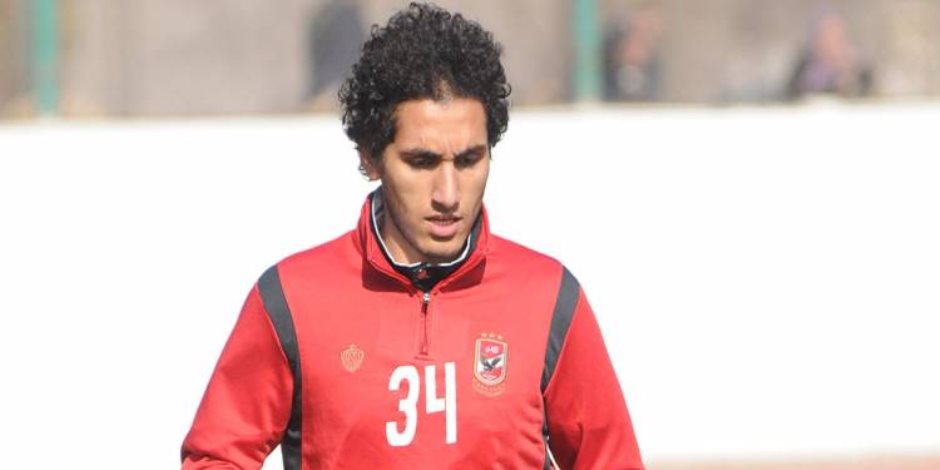 أحمد حمدى يتقدم بالهدف الأول للأهلى أمام المصري فى الدقيقة 18