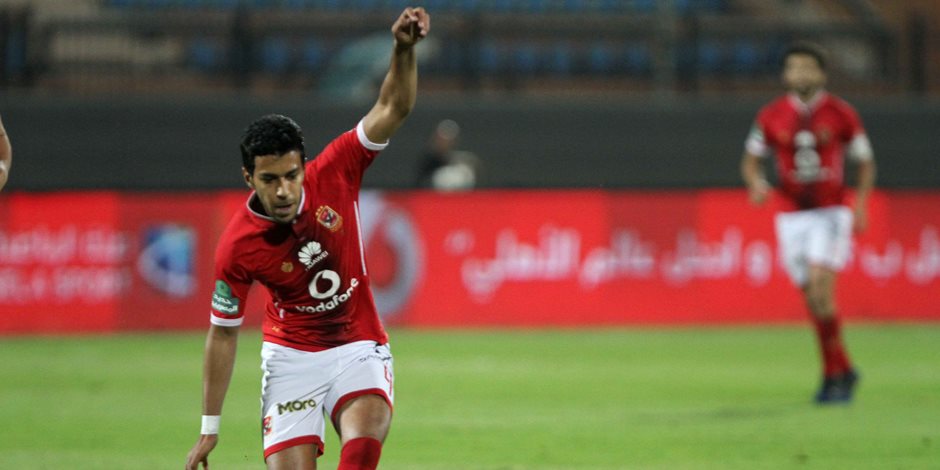  أحمد حمودي يسجل للأهلي بعد غياب 245 يوما أمام الإنتاج فى الدوري