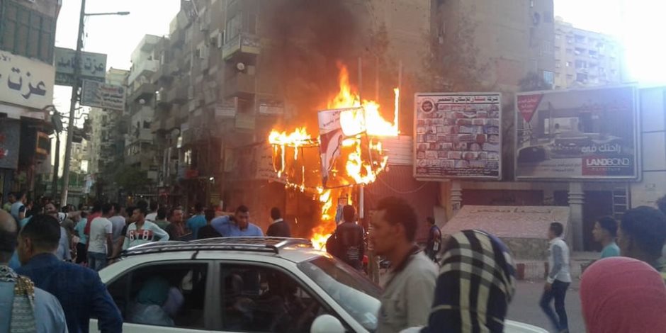 السيطرة على حريق محكمة جنوب القاهرة