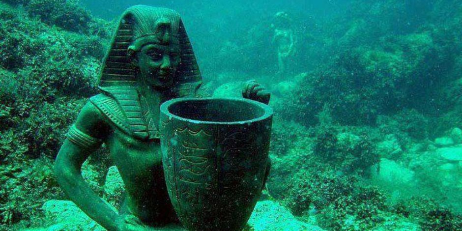 10 معلومات عن آثار مصر الغارقة.. «كنوز بطن البحر»