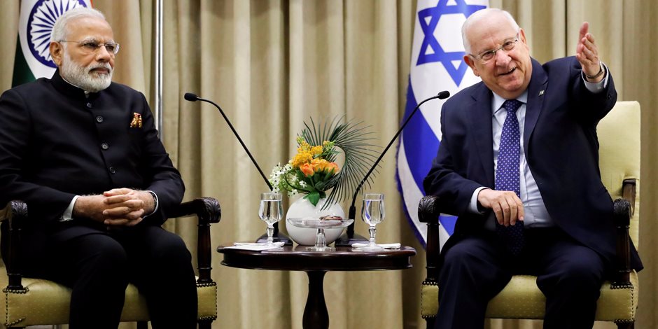 رئيس الوزراء الهندى يصف إسرائيل بالصديق الحقيقى 