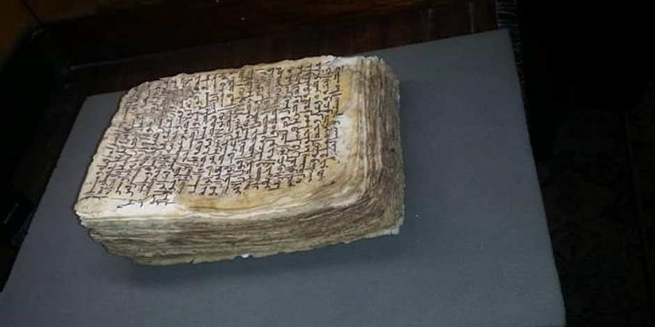 وزارة الأثار تنشر صورا جديدة المخطوطات المكتشفة بدير سانت كاترين