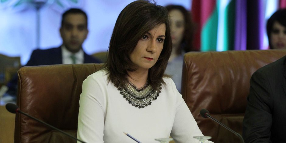 وزيرة الهجرة تدلي بصوتها في الانتخابات الرئاسية (فيديو)