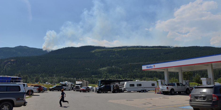 تمديد حالة الطوارئ مجددا في إقليم كندي بسبب انتشار حرائق الغابات