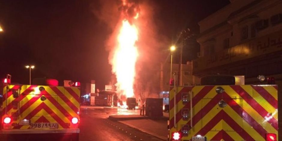 وفاة 11 شخصا بالسعودية بسبب حريق 