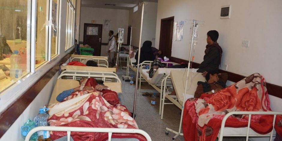 الصحة العالمية: 368 ألف حالة اشتباه بالإصابة بالكوليرا في اليمن