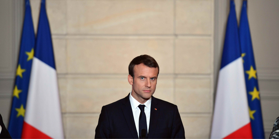 ماكرون: فرنسا متمسكة باستقلال لبنان