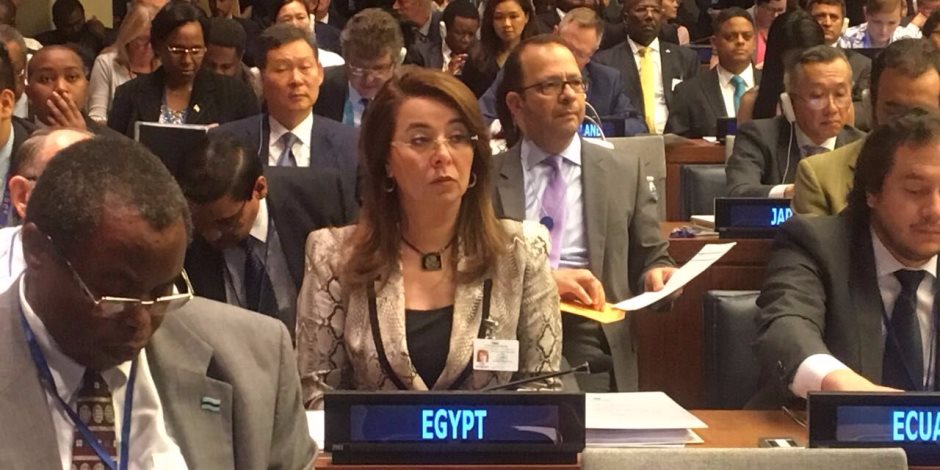 «غادة والي» تلتقي مندوبة الأردن بالأمم المتحدة لتنفيذ قرارات القضاء على الإرهاب