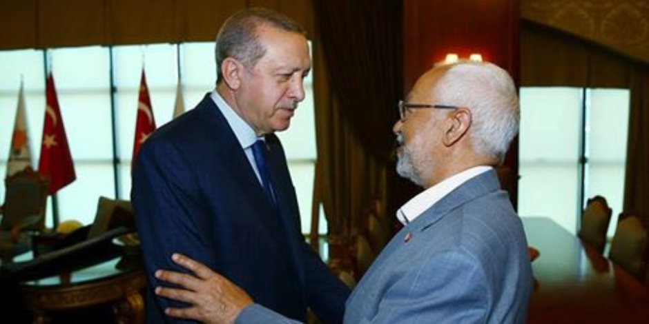 «أردوغان» يبحث مع «الغنوشي» أزمة قطر والإخوان بعد فرض «العرب» عقوبات على الدوحة (صور)
