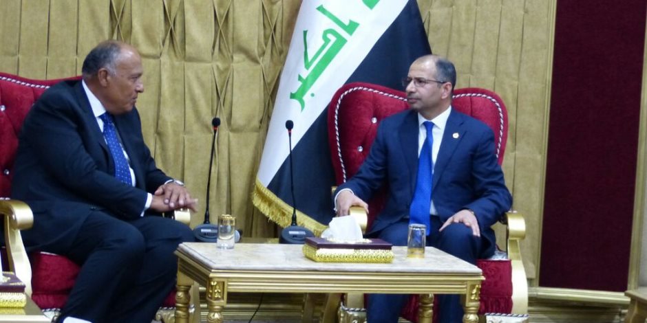 وزير الخارجية: مصر تدعم جهود تحقيق المصالحة الوطنية في العراق